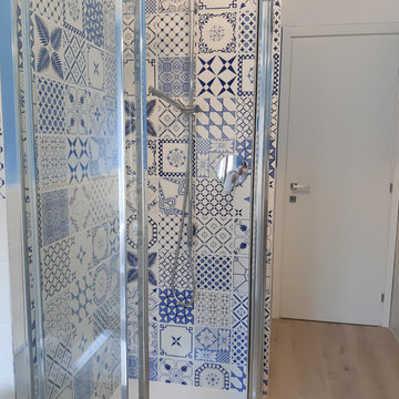 Appartamento al mare sui toni del blu_Liguria