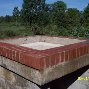 The Koval Family Wood Fired Brick Pizza Oven in Michigan