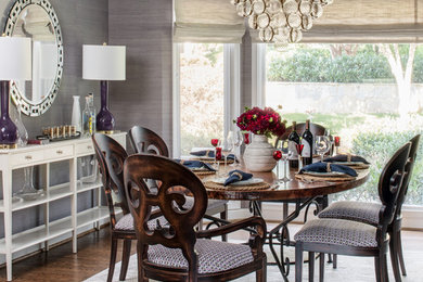 Example of a transitional dining room design in DC Metro