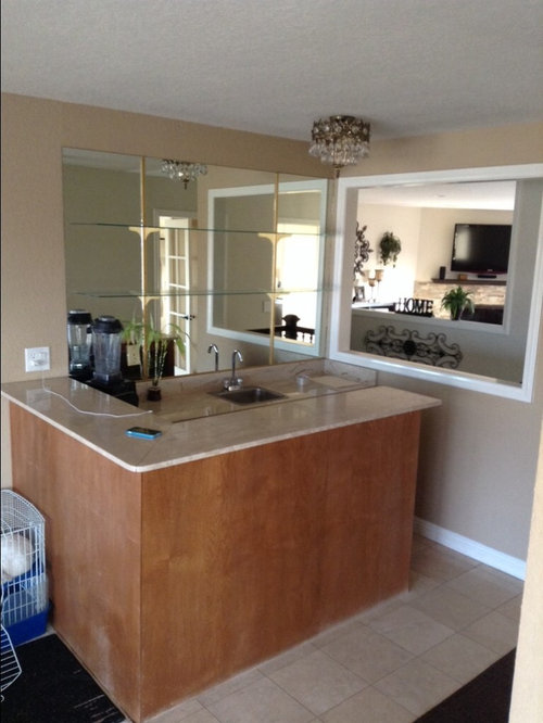 Remove Wet Bar Or Keep