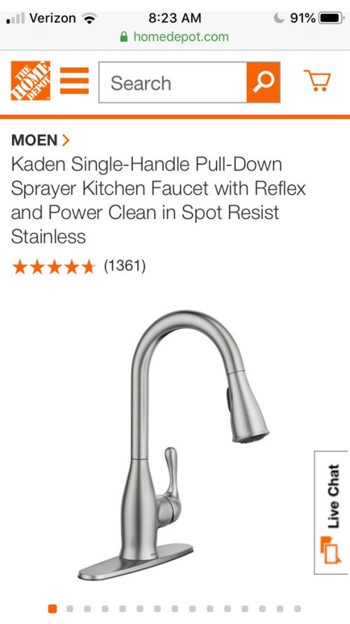 Remove Water Flow Restrictor Moen Kitchen Faucet | Review ...