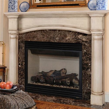 Pearl Mantels The Princeton 56" Flush Mount Mantel Surround
