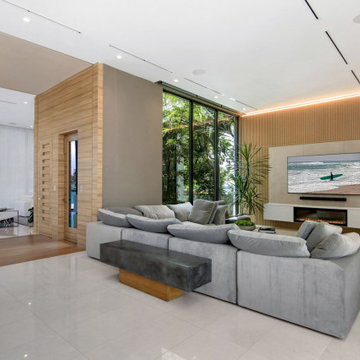 Eastern Shores Residence, North Miami — Custom Millwork, Architectural Panels