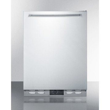 Summit FF591OS 24" Frost Free Outdoor Refrigerator with Glass Shelves