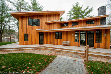 Trendy exterior home photo in Boston