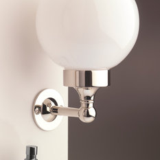 Traditional Bathroom Wall Lights Sterlingham Bistrot Globe Wall Light Bathroom Lights