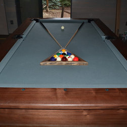 Black Walnut Billiard Table - Game Tables