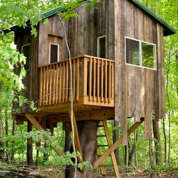 Grey-Brown Antique Barn Siding