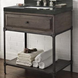 Fairmont Designs Toledo Open Shelf Vanity - Bathroom Vanities And Sink Consoles