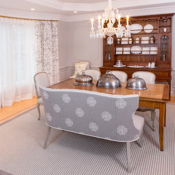 Swedish kitchen and dining room.