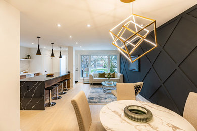 Dining room - dining room idea in Toronto