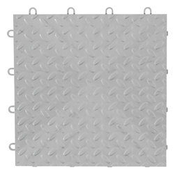 Gladiator GarageWorks Silver Tile Flooring (48-Pack) (GAFT48TTPS) - Products