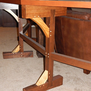 Custom Built Tiimber Framed Table