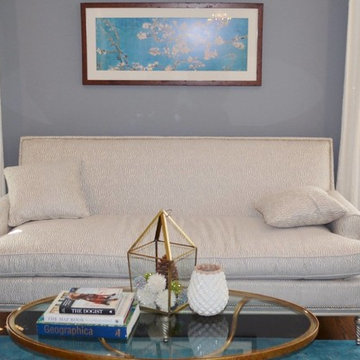 Open Transitional Style Family Room