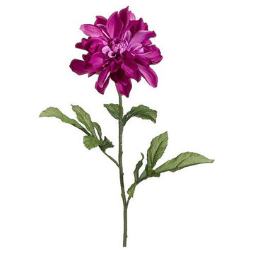 Silk Plants Direct Dahlia Spray - Violet - Pack of 12