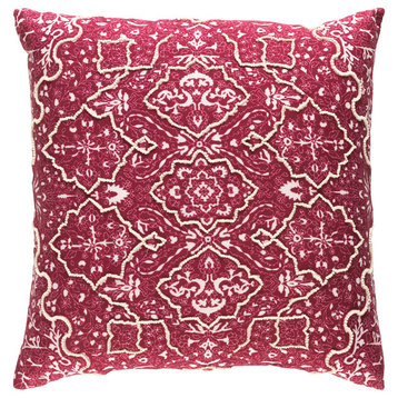 Batik Pillow 22x22x5, Down Fill