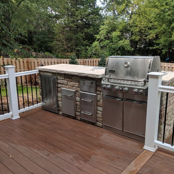 Cooking Outdoors with room for Food and Accessories