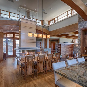 Walnut Kitchen and Great Room