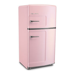 Big Chill - Big Chill Original 20.9 cu. ft. Top-Freezer Refrigerator - Pink - Refrigerators