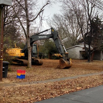 Sharp Drive Structure Demolition