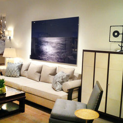 Moon Over Atlantic, 48" x 72" - Photographs