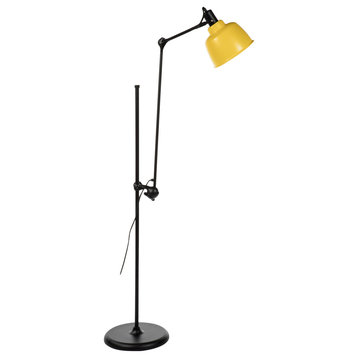 Eduardo Floor Lamp, Yellow