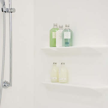 Perry St. Corian Bathroom - NYC
