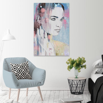 "Feel the Power" Painting Print on Wrapped Canvas