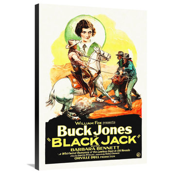 "Buck Jones, Black Jack" Canvas by Hollywood Photo Archive, 24x36"