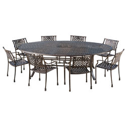 Traditional Outdoor Dining Sets by GDFStudio