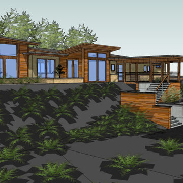 Zero Net Energy (ZNE) Pacific North West Coastal Home