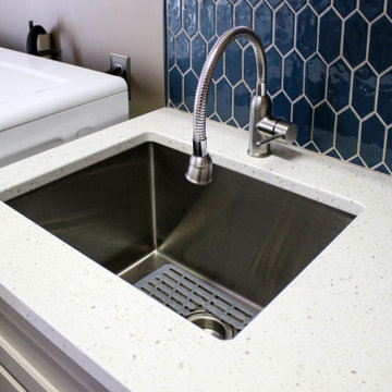 White Laundry Room