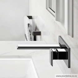 Eleganza Wall Mount Basin Mixer - Bathroom Taps and Shower Heads