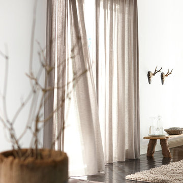 Linen Pinch Pleat Drapery Panels