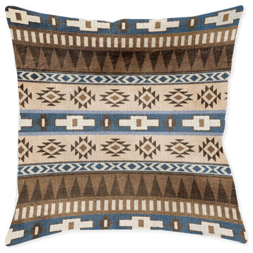 Laural Home Sedona Canyon 17" x 18" Woven Decorative Pillow