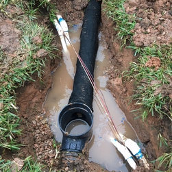 French Drain Installation - Watering And Irrigation Equipment