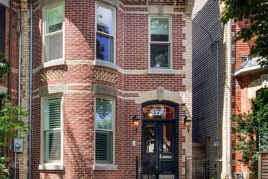 Ornate exterior home photo in Toronto