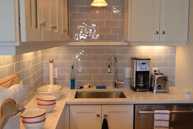 Kitchen photo in Boston
