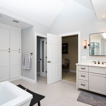 Rustic Elegance Master Bathroom Suite