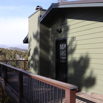 Mountain Cabin Exterior Remodel | James Hardie Siding & Pella Window Replacement