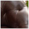 Chocolate Leather Club Chair