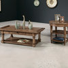 American Drew Americana Home Rectangular Coffee Table Set in Warm Oak