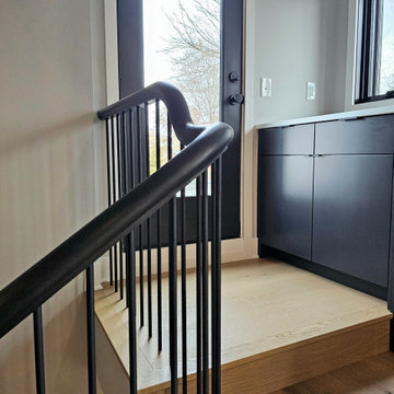 Project #115 | Staircase with Continuous Rail System Without Newels