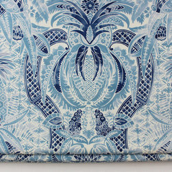 Custom Window Treatments by Lynn Chalk - Roman Shades