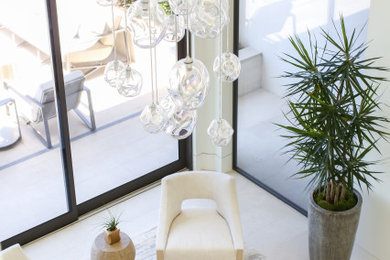 Home design - coastal home design idea in Orange County
