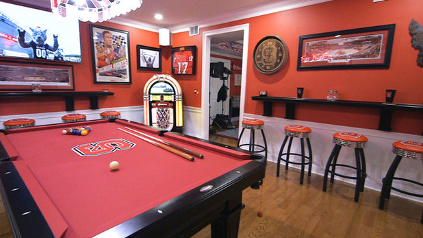 A Tricked-Out Basement For College Basketball Super Fans