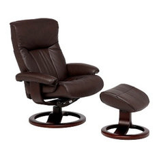 Ellos Home Lænestol med fodskammel