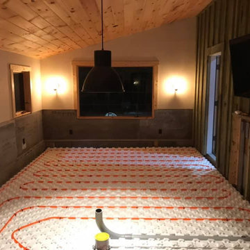 Hydronic Radiant Heat Installation