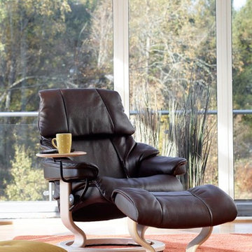 Reno Stressless Reclining Chair and Ottoman