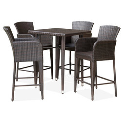 Tropical Outdoor Dining Sets by GDFStudio